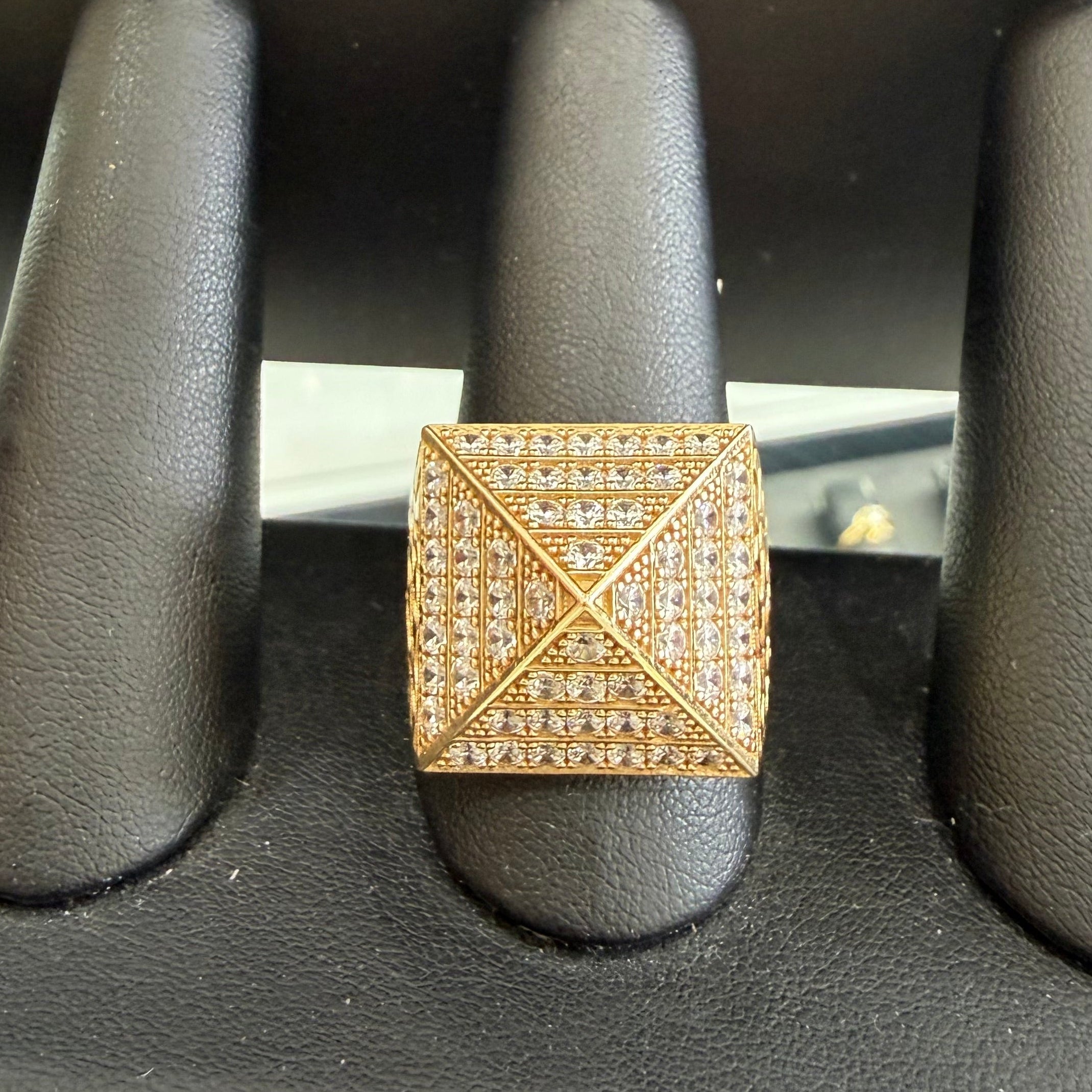 Pyramid 10K Gold Ring