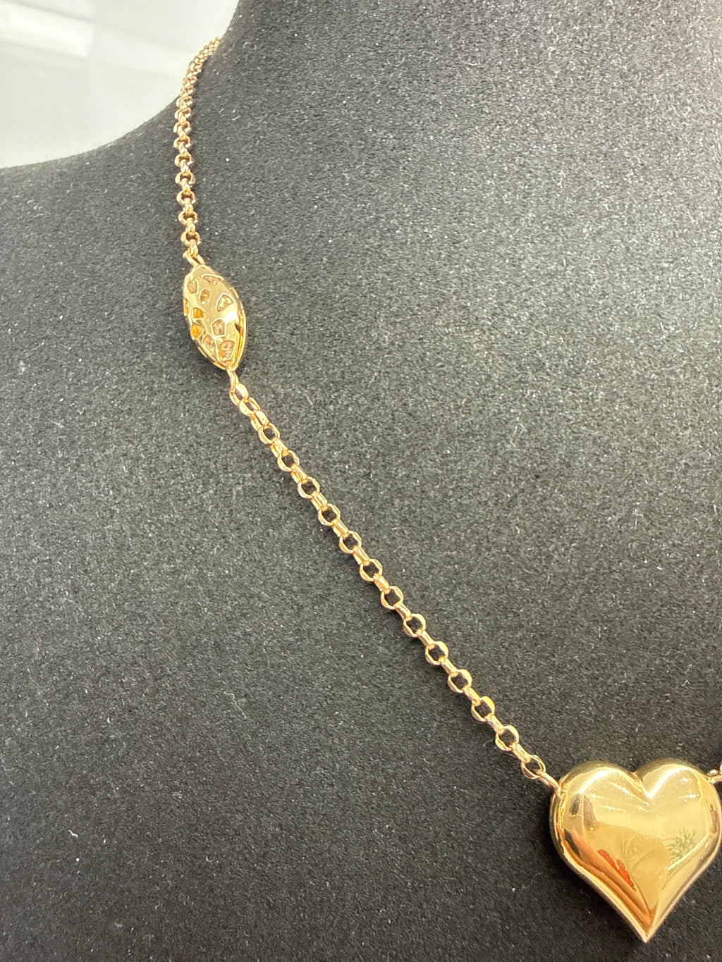 Forever Heart 10K Gold Necklace