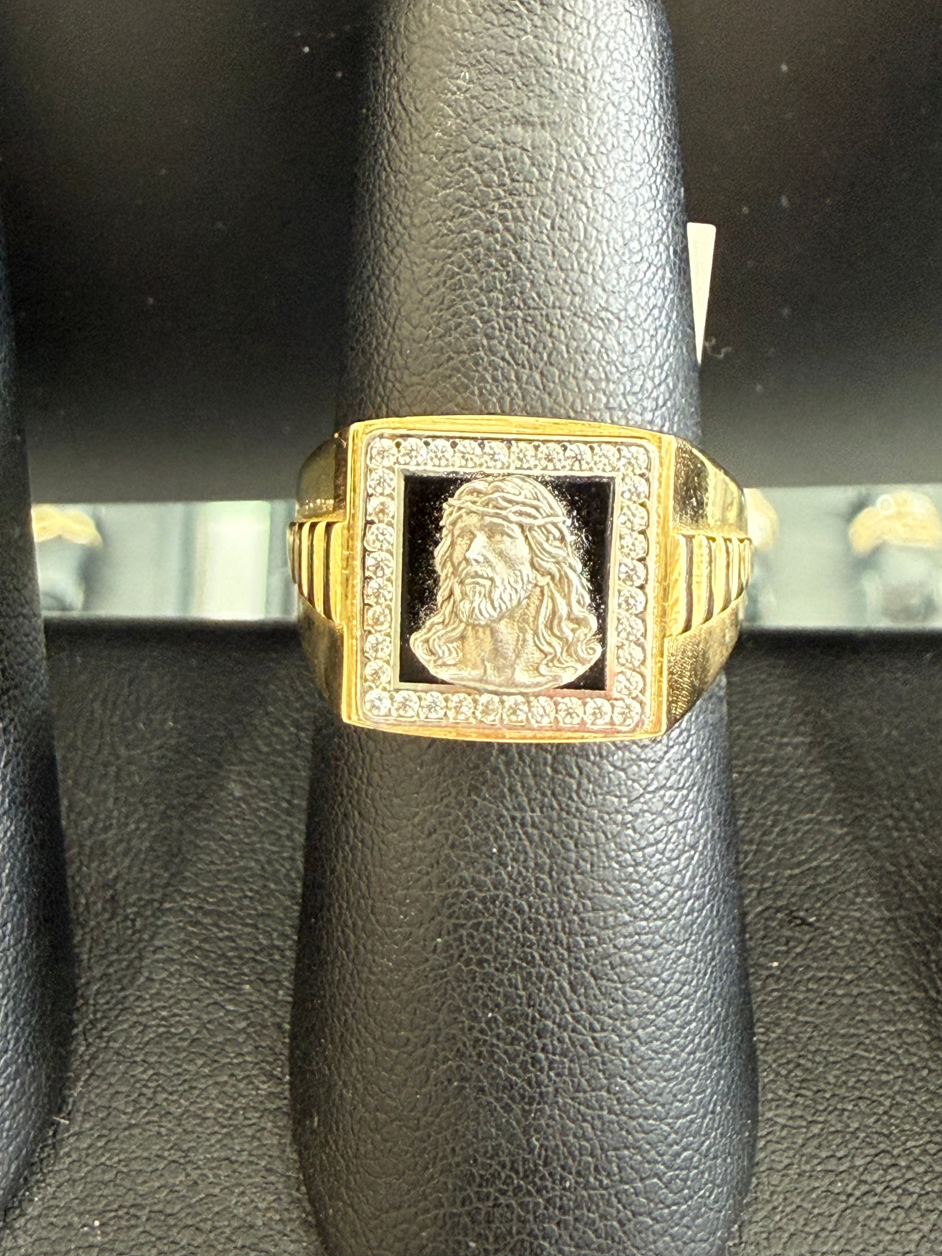 Sacred Christ Ring 10K Gold Ring