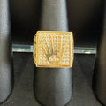 Crown Diamond 10K Gold Ring