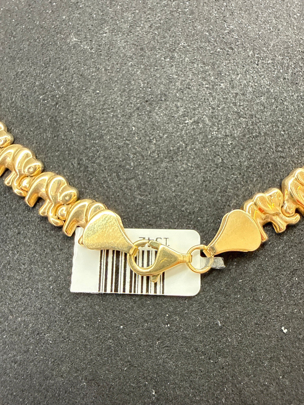 Lucky Elephant 10K Necklace