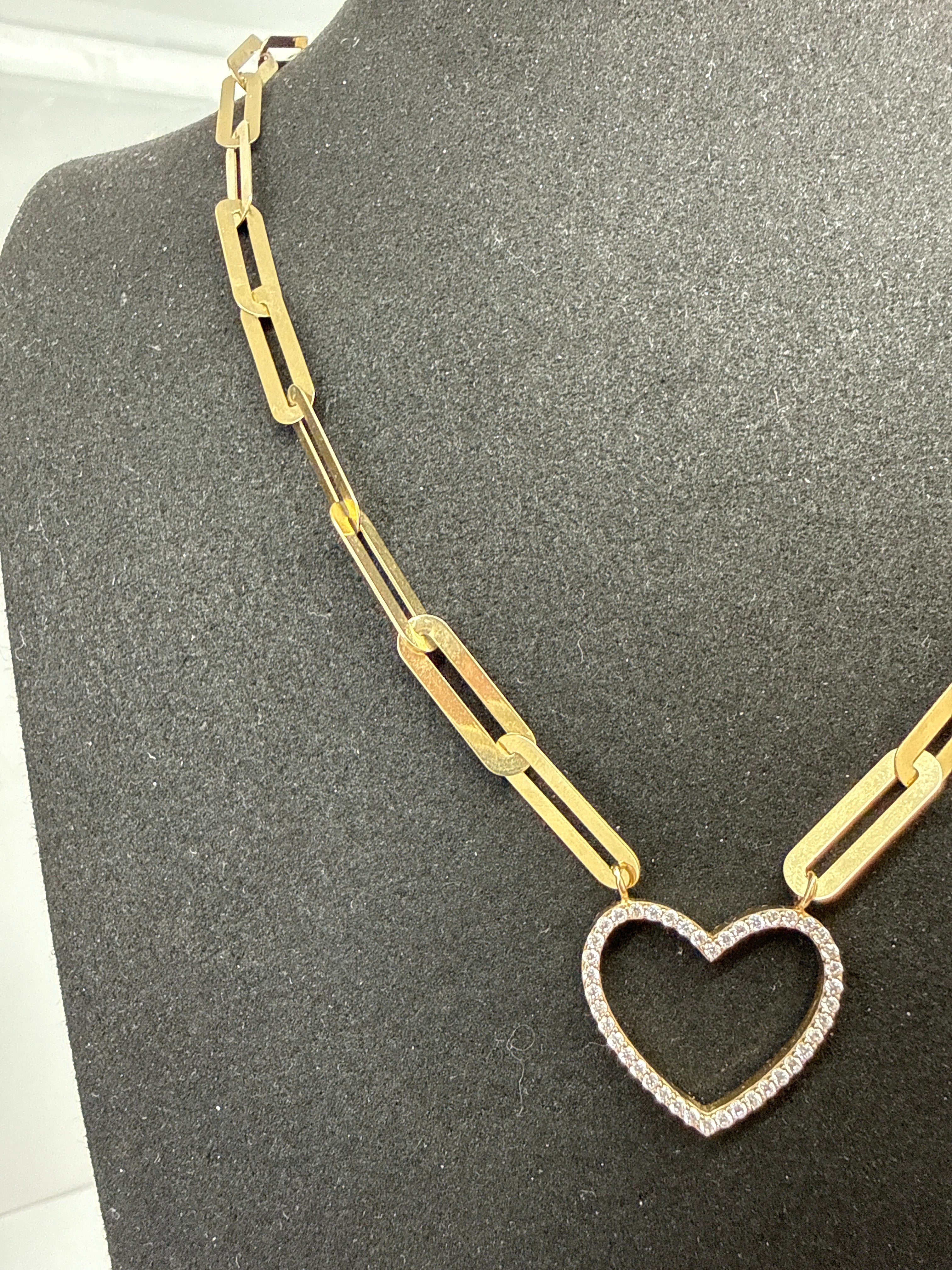 Eternal Heart 10K Gold Necklace