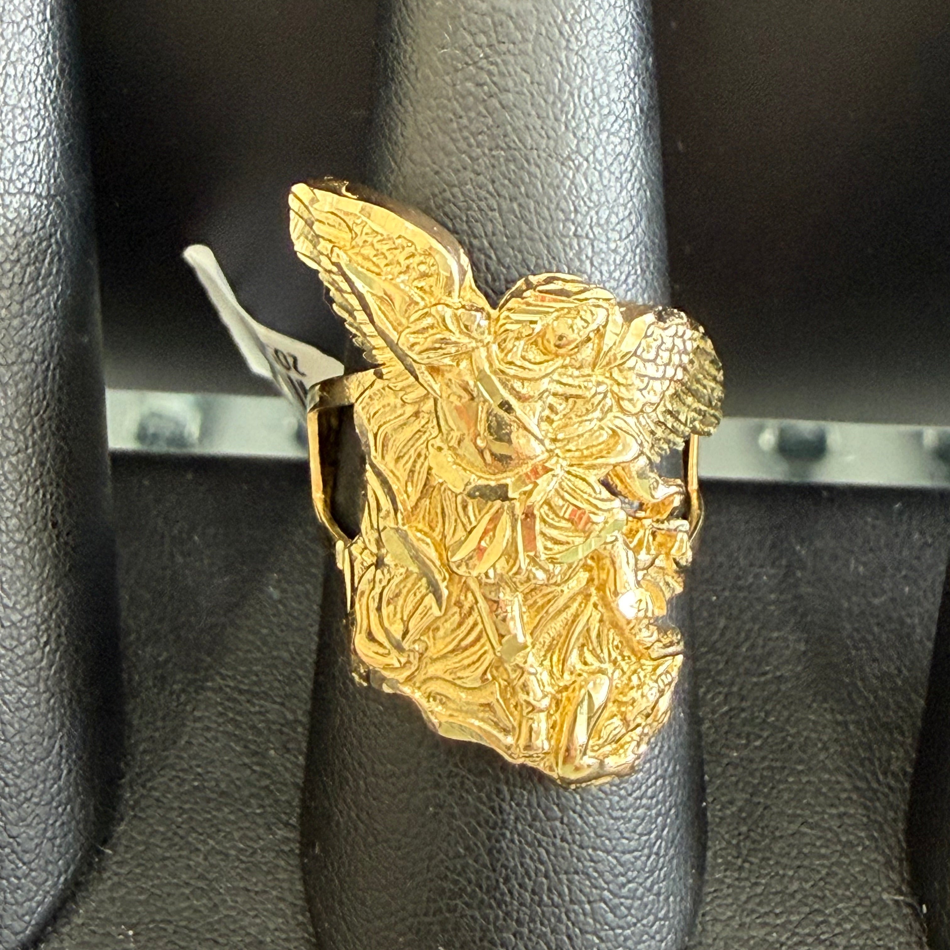 Heavenly Warrior 10K Gold Ring