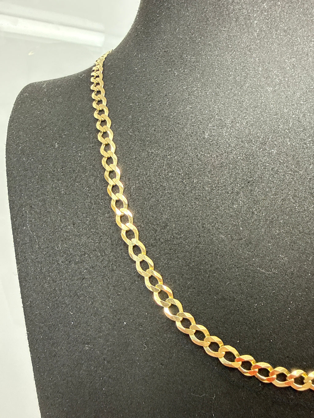 Hammered 10K Chain