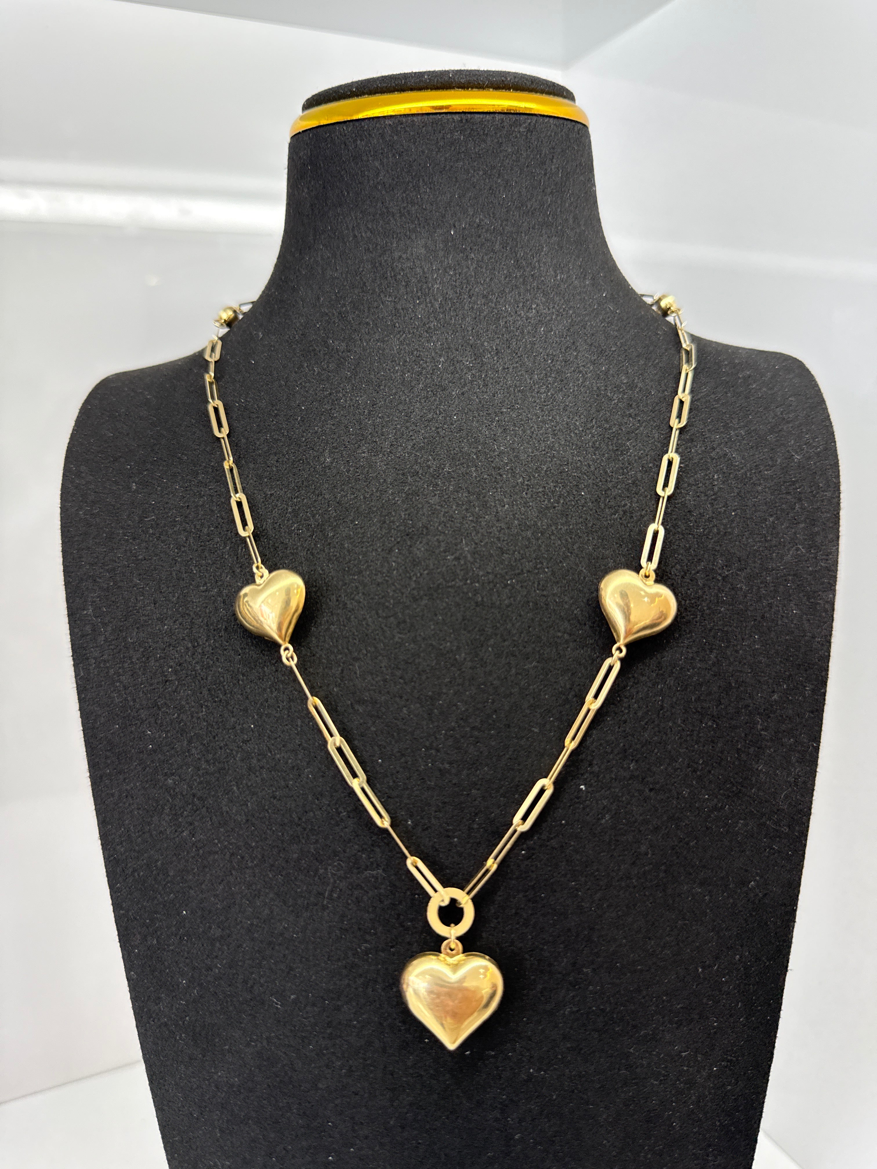 Heart Precious 10K Gold Necklace