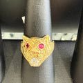 Royal Panther 10K Gold Ring