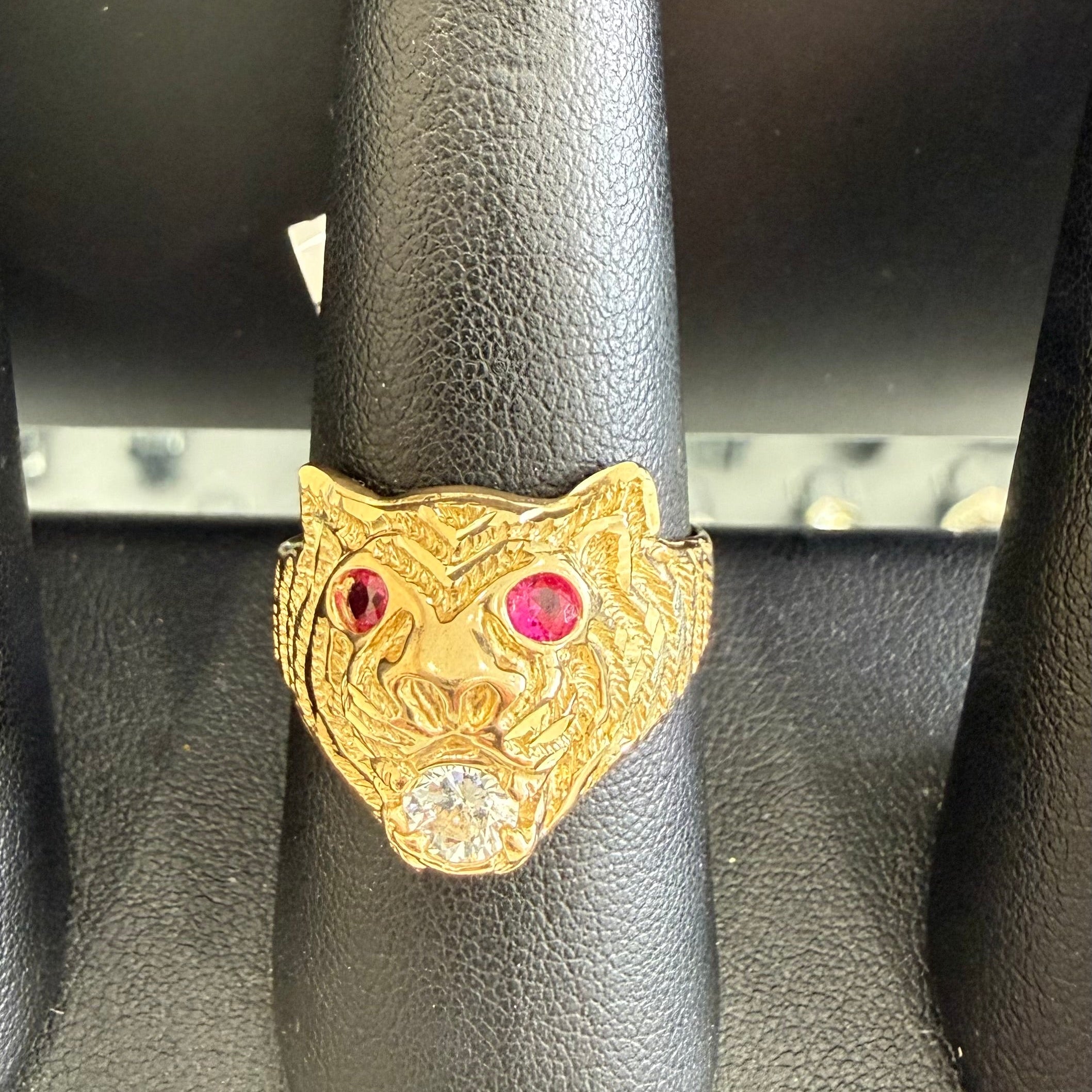 Royal Panther 10K Gold Ring