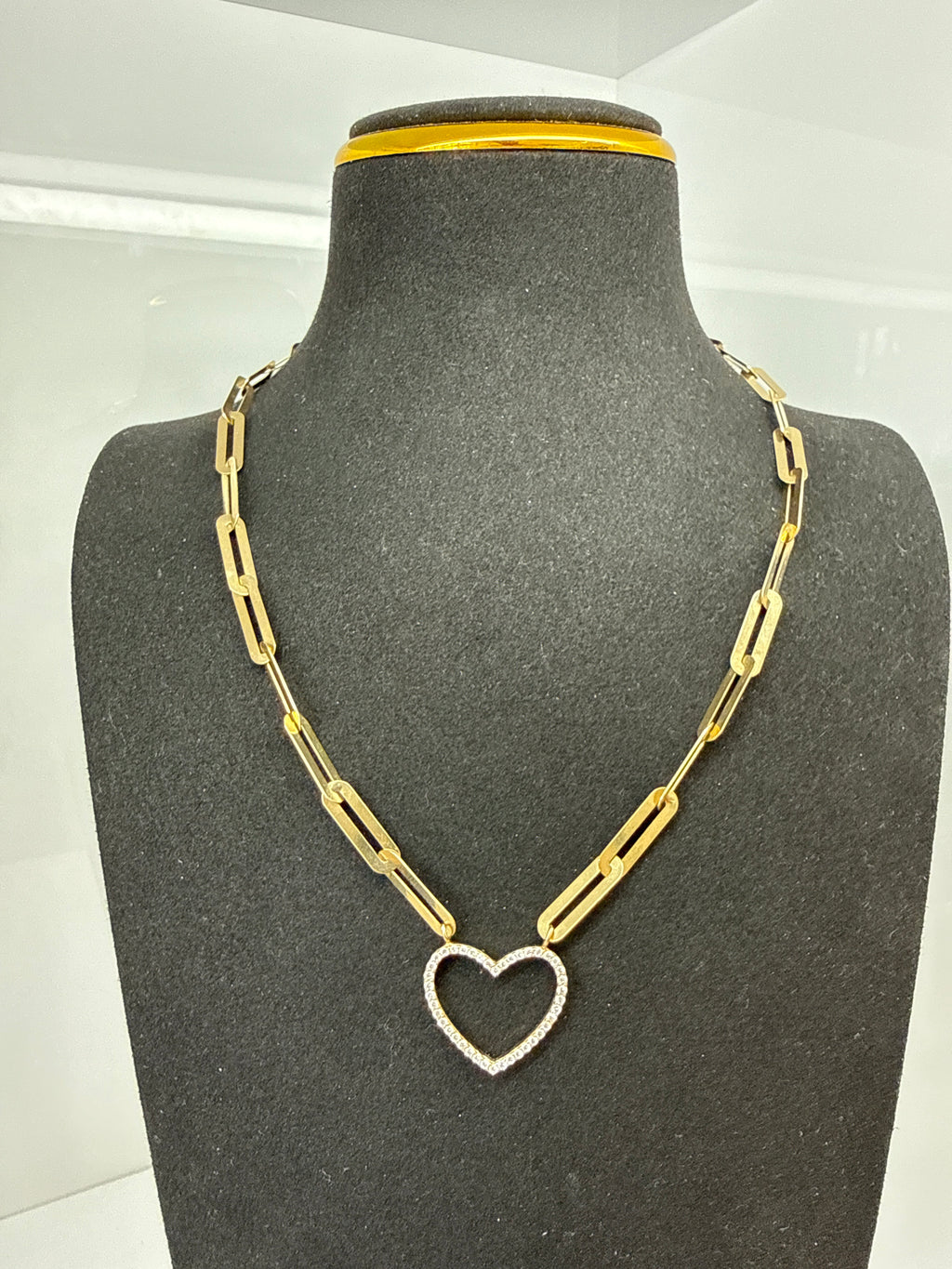 Eternal Heart 10K Gold Necklace