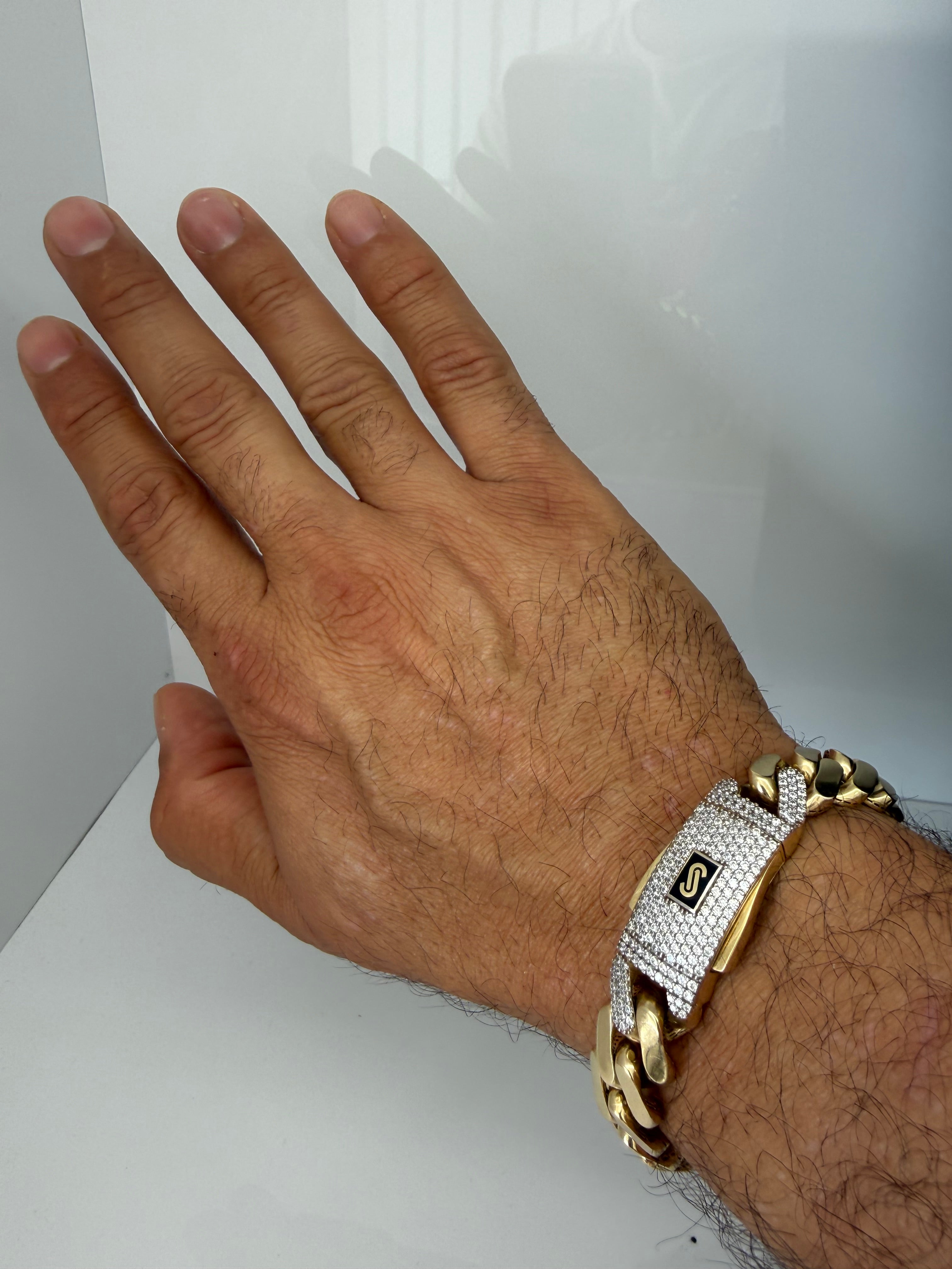 Monaco bracelet 10K Gold