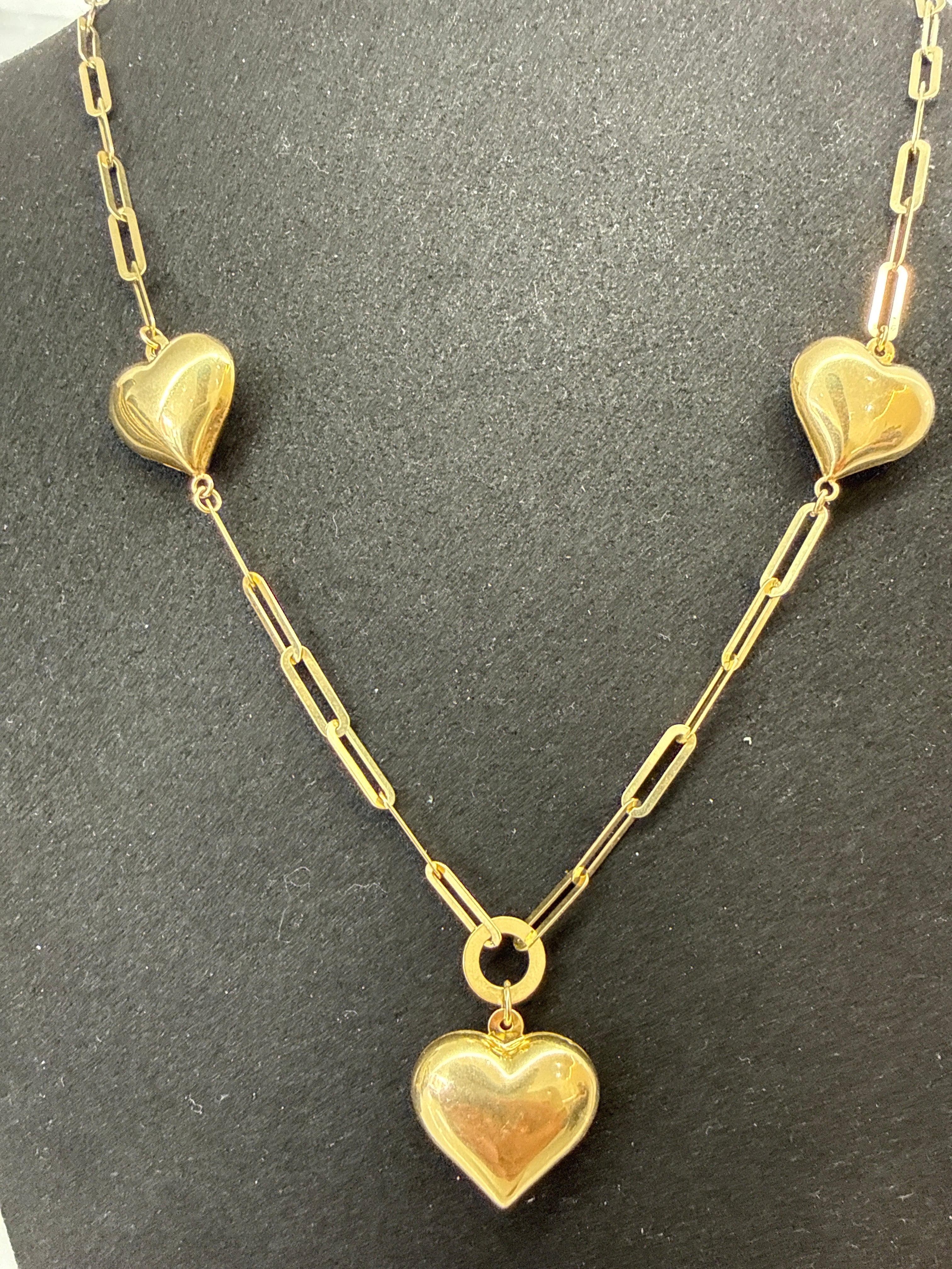 Heart Precious 10K Gold Necklace