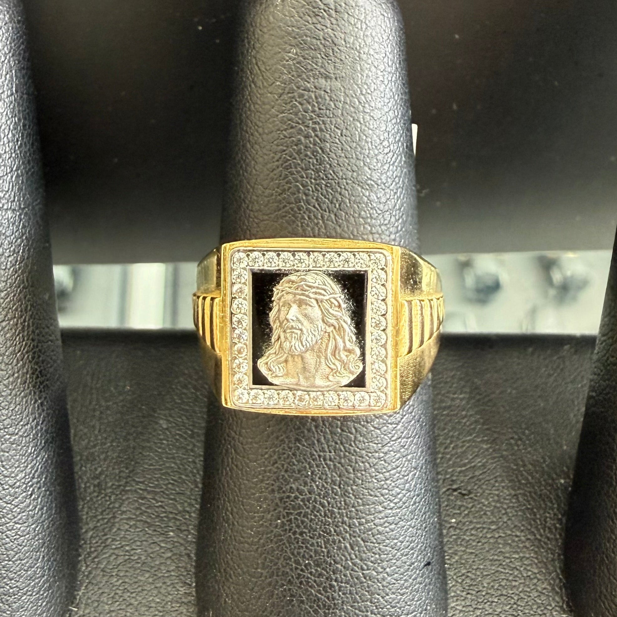 Sacred Christ Ring 10K Gold Ring