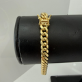 Cuban Link Bracelet 10K Gold
